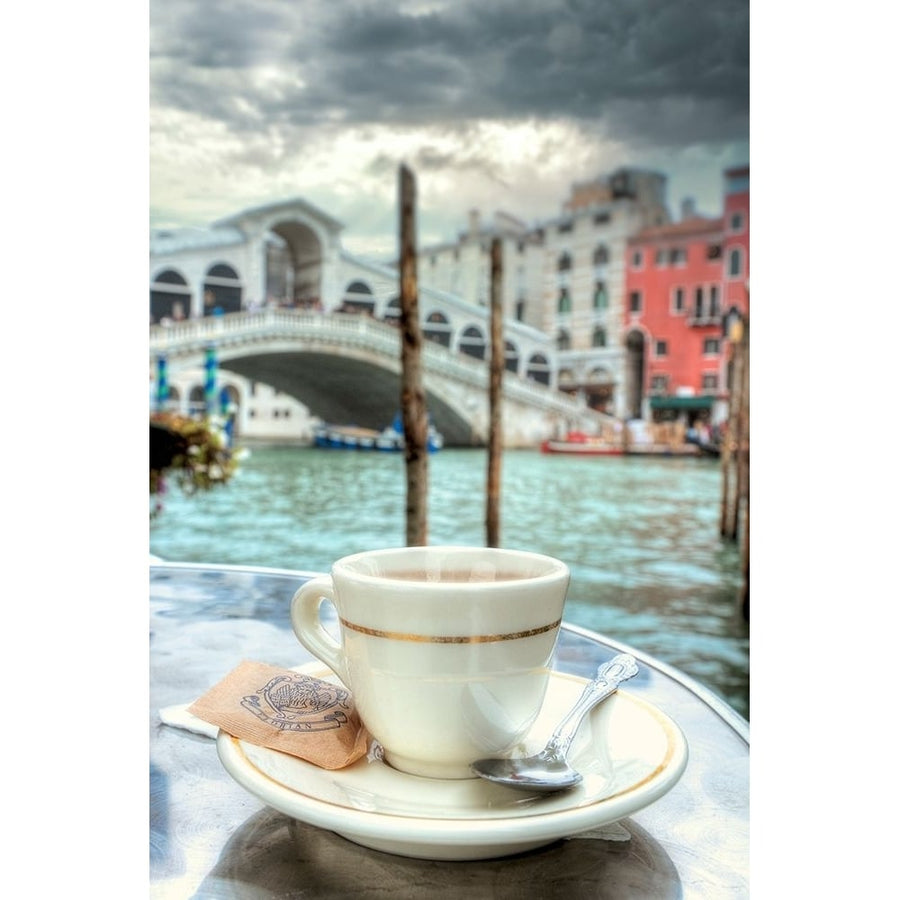 Caffe Rialto Bridge 1 Poster Print by Alan Blaustein-VARPDXB4011D Image 1