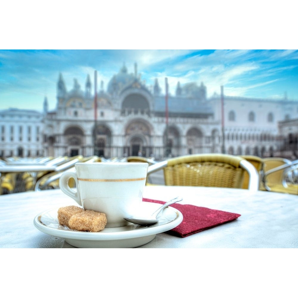 Caffe Piazza San Marco 1 Poster Print by Alan Blaustein-VARPDXB4013D Image 1