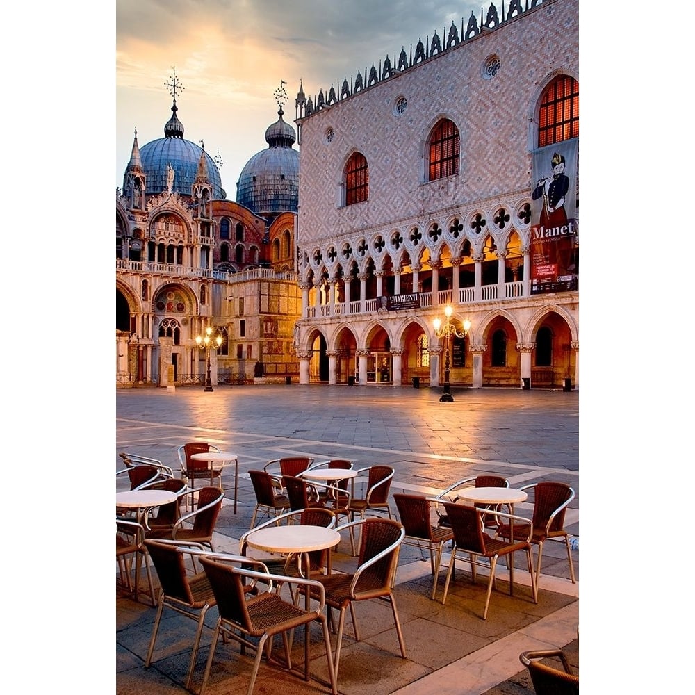 Piazza San Marco At Sunrise 2 Poster Print by Alan Blaustein-VARPDXB4030D Image 1