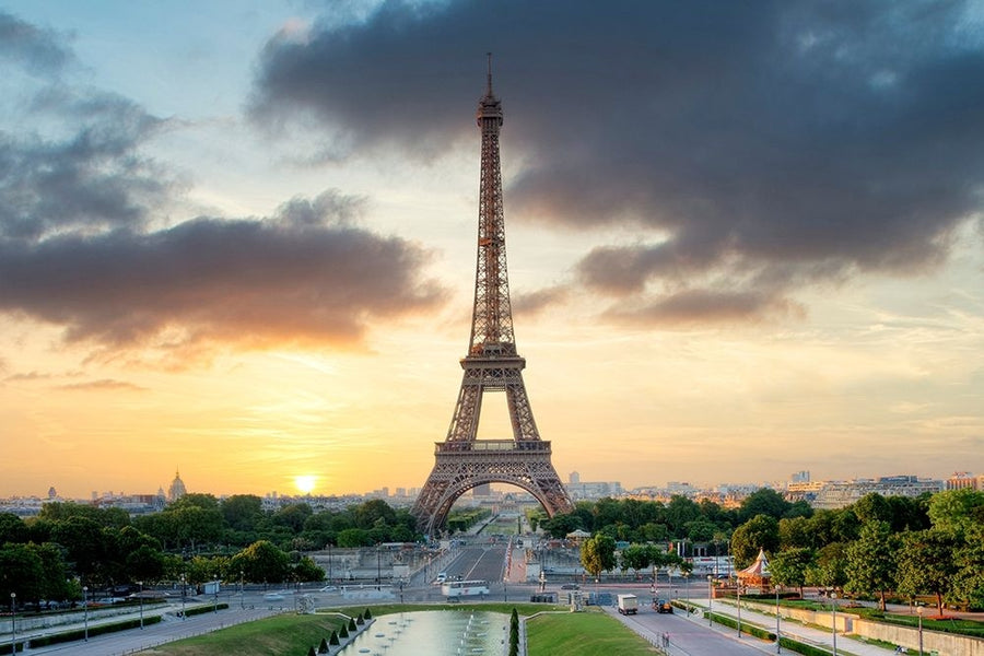 Eiffel Tower Sunset by Alan Blaustein-VARPDXB4064D Image 1