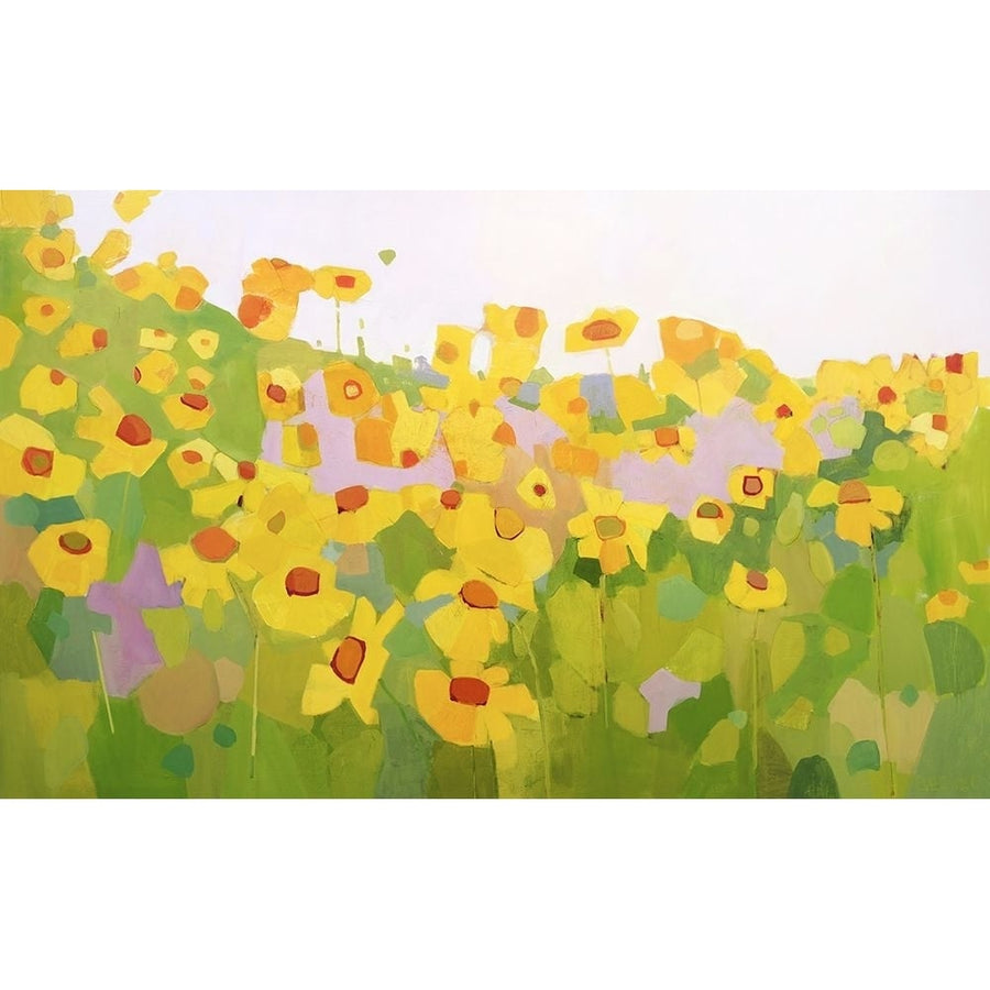 Field of Sunflowers Poster Print - Anne Becker-VARPDXB4335D Image 1