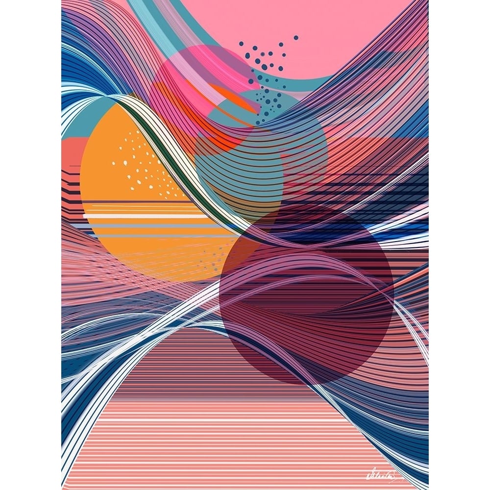 Ephemeral Waves Poster Print - Ishita Banerjee-VARPDXB4531D Image 1