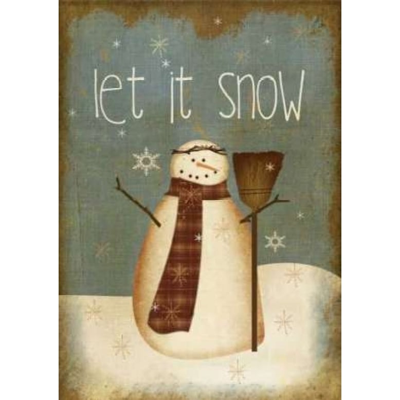 Let it Snow Poster Print by Beth Albert-VARPDXBA1054 Image 1