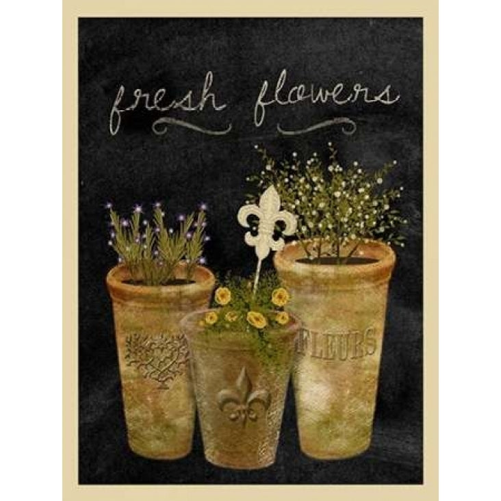 Fresh Flowers I Poster Print by Beth Albert-VARPDXBA1159 Image 1