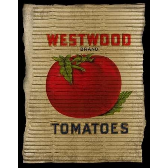 Vintage Tomatoes Poster Print by Beth Albert-VARPDXBA1194 Image 1