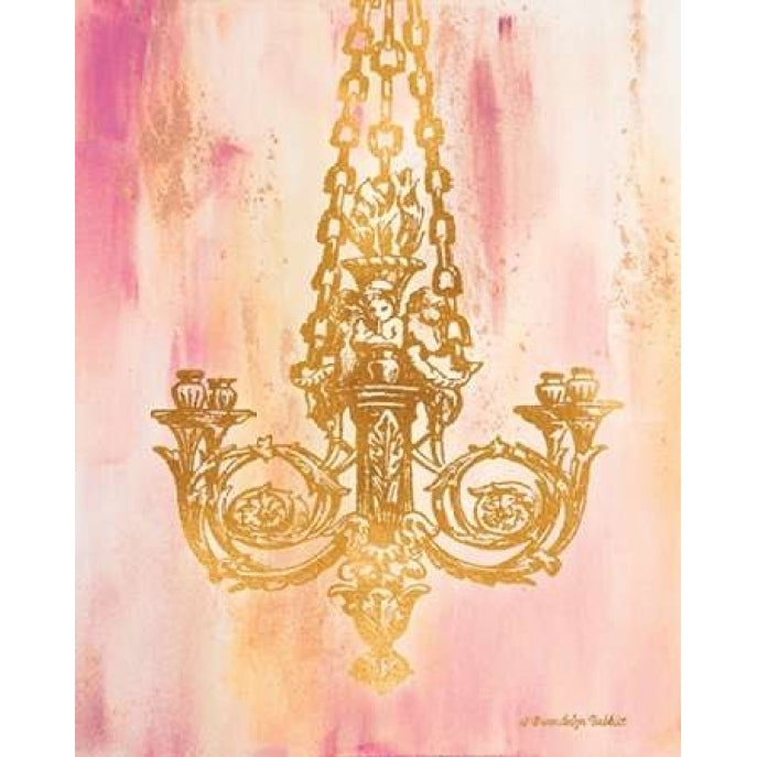 Pink and Gold II Poster Print by Gwendolyn Babbitt-VARPDXBAB132 Image 2