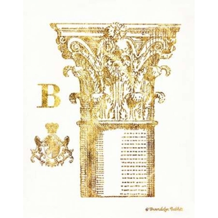 Gold Column B Poster Print by Gwendolyn Babbitt-VARPDXBAB182 Image 1