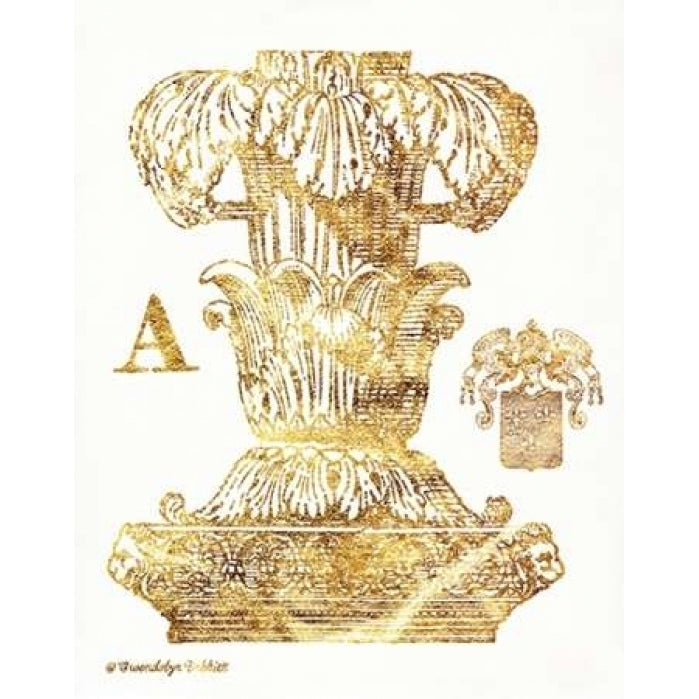 Gold Column A Poster Print by Gwendolyn Babbitt-VARPDXBAB181 Image 1