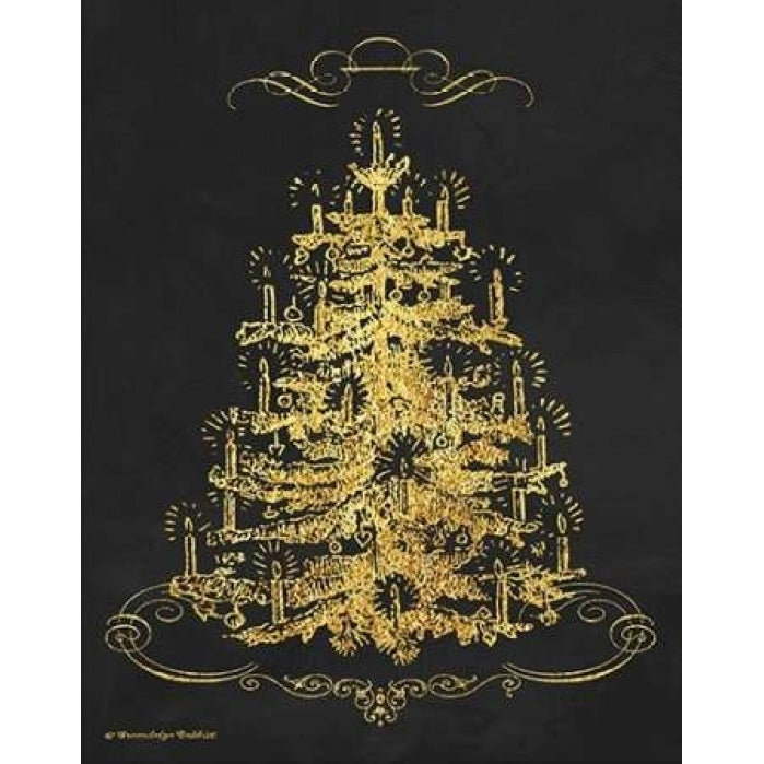 Gold Tree II Poster Print by Gwendolyn Babbitt-VARPDXBAB189 Image 1