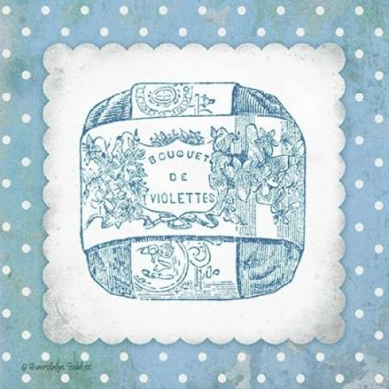 French Soap Blue II Poster Print by Gwendolyn Babbitt-VARPDXBAB218 Image 1