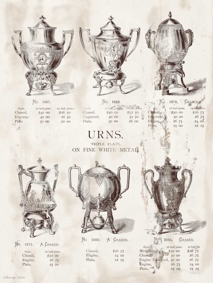 Urns Poster Print by Gwendolyn Babbitt-VARPDXBAB248 Image 1