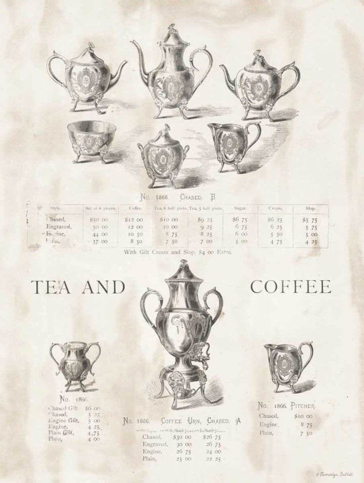 Tea and Coffee Poster Print by Gwendolyn Babbitt-VARPDXBAB245 Image 1