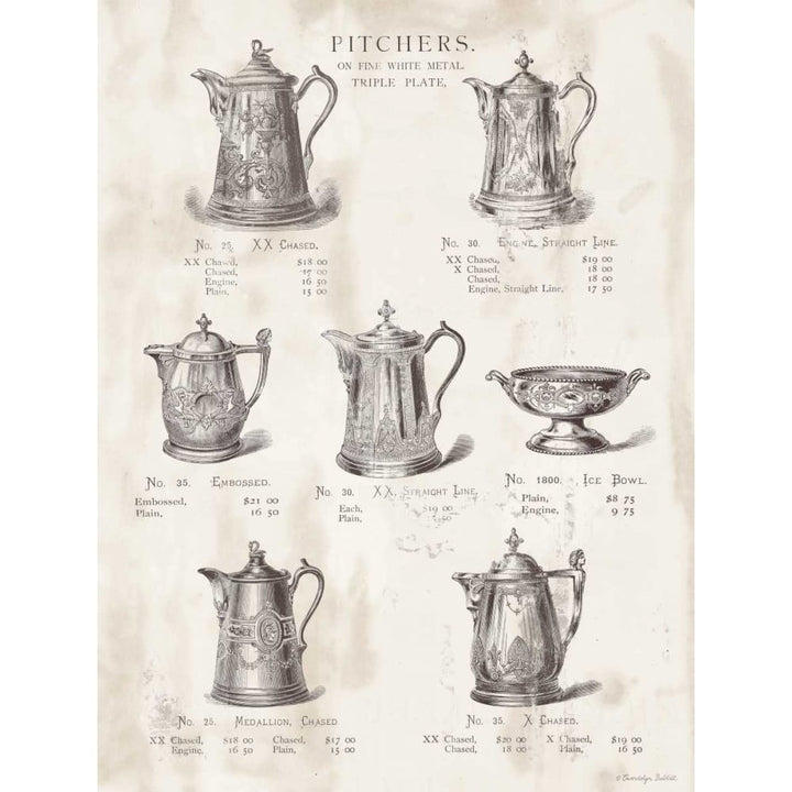 Pitchers Poster Print by Gwendolyn Babbitt-VARPDXBAB246 Image 1