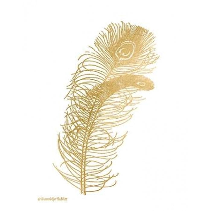 Feather on White II Poster Print by Gwendolyn Babbitt-VARPDXBAB323 Image 2