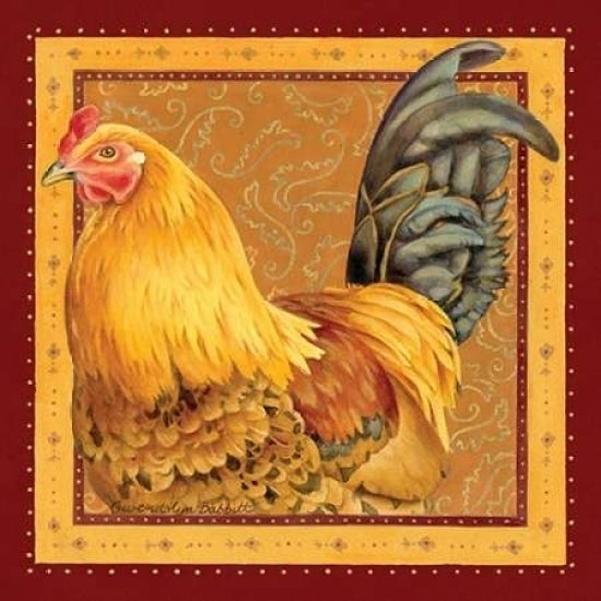 Country Rooster II Poster Print by Gwendolyn Babbitt-VARPDXBAB344 Image 1