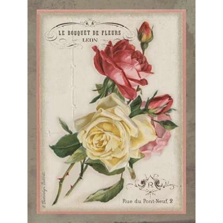 French Rose II Poster Print by Gwendolyn Babbitt-VARPDXBAB397 Image 2