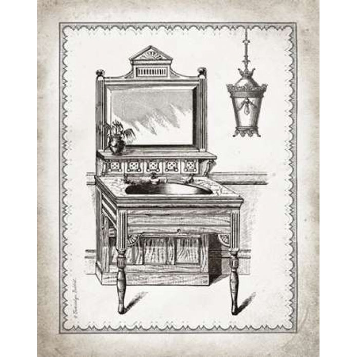 Victorian Sink I Poster Print by Gwendolyn Babbitt-VARPDXBAB453 Image 2