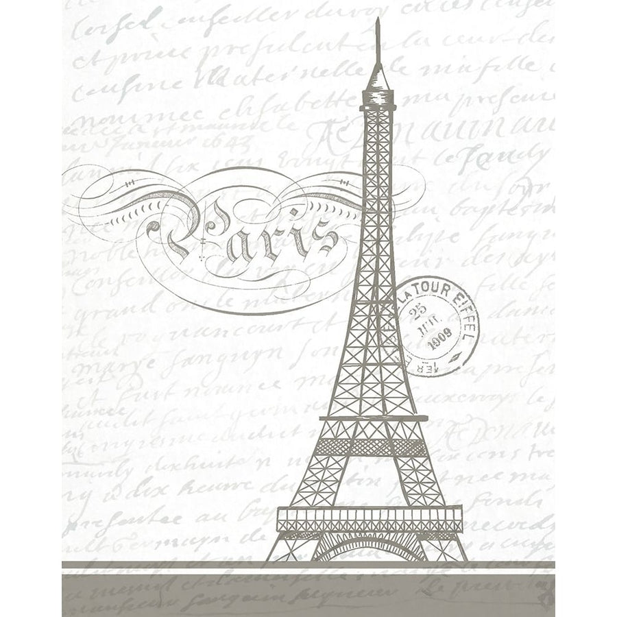 In Paris 2 Poster Print by Ann Bailey-VARPDXBARC010B Image 1