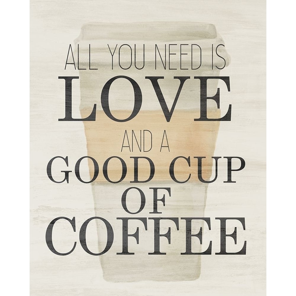 A Good Cup of Coffee Poster Print by Ann Bailey-VARPDXBARC057A Image 1