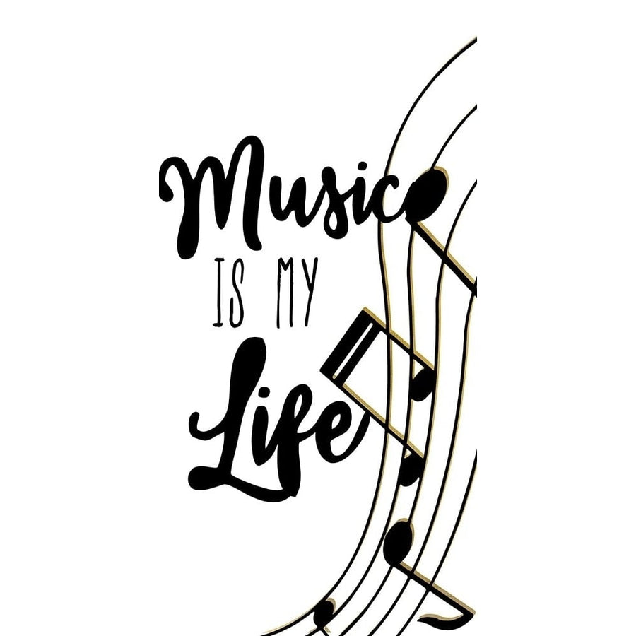 Music is My Life 2 Poster Print by Ann Bailey-VARPDXBARN013B Image 1