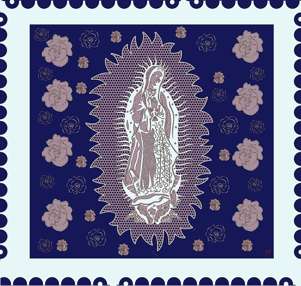 Virgin Mary Blue and White by Marta Wiley-VARPDXBBB1154 Image 1