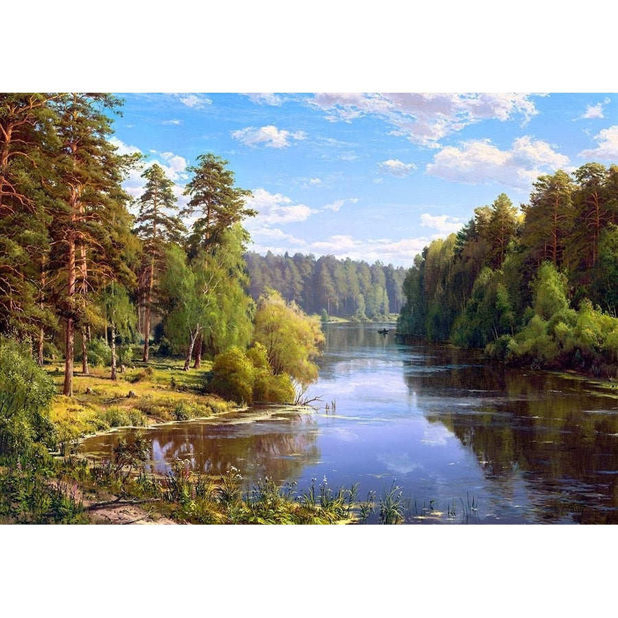 Forest flood Poster Print by Sergej Basov-VARPDXBC13 Image 1