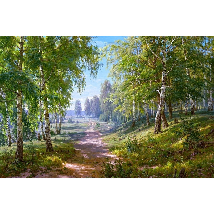 Birch forest Poster Print by Sergej Basov-VARPDXBC15 Image 1