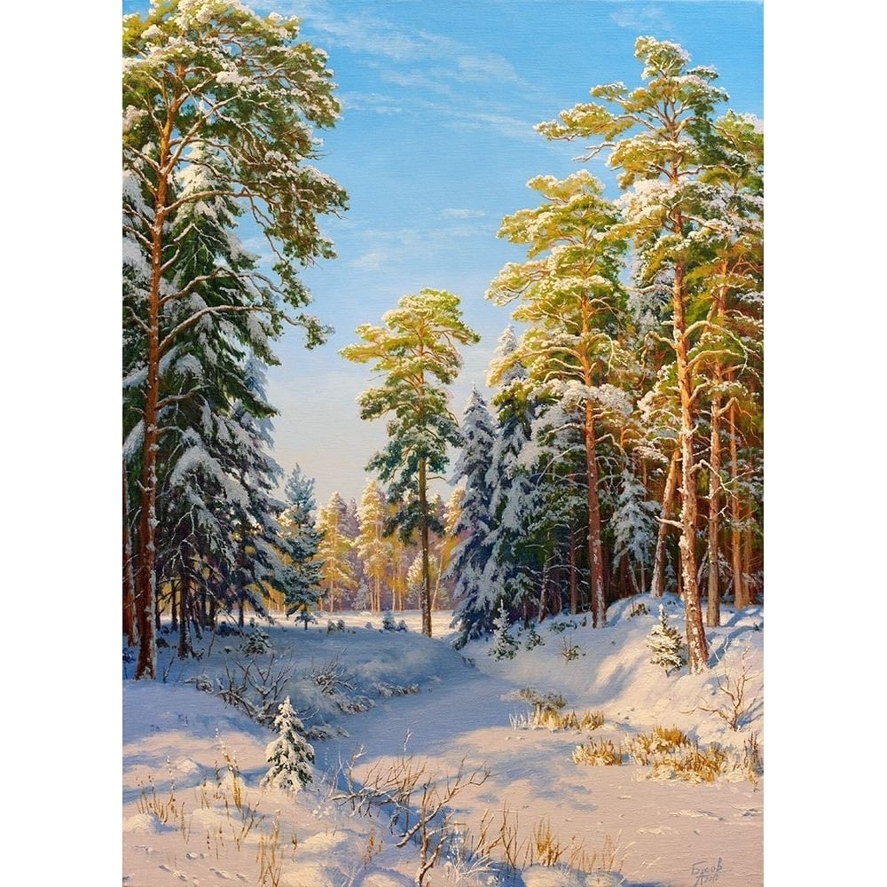 Winter noon Poster Print by Sergej Basov-VARPDXBC25 Image 1