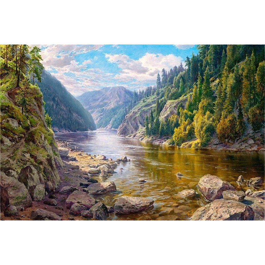 Mountain river Poster Print by Sergej Basov-VARPDXBC39 Image 1