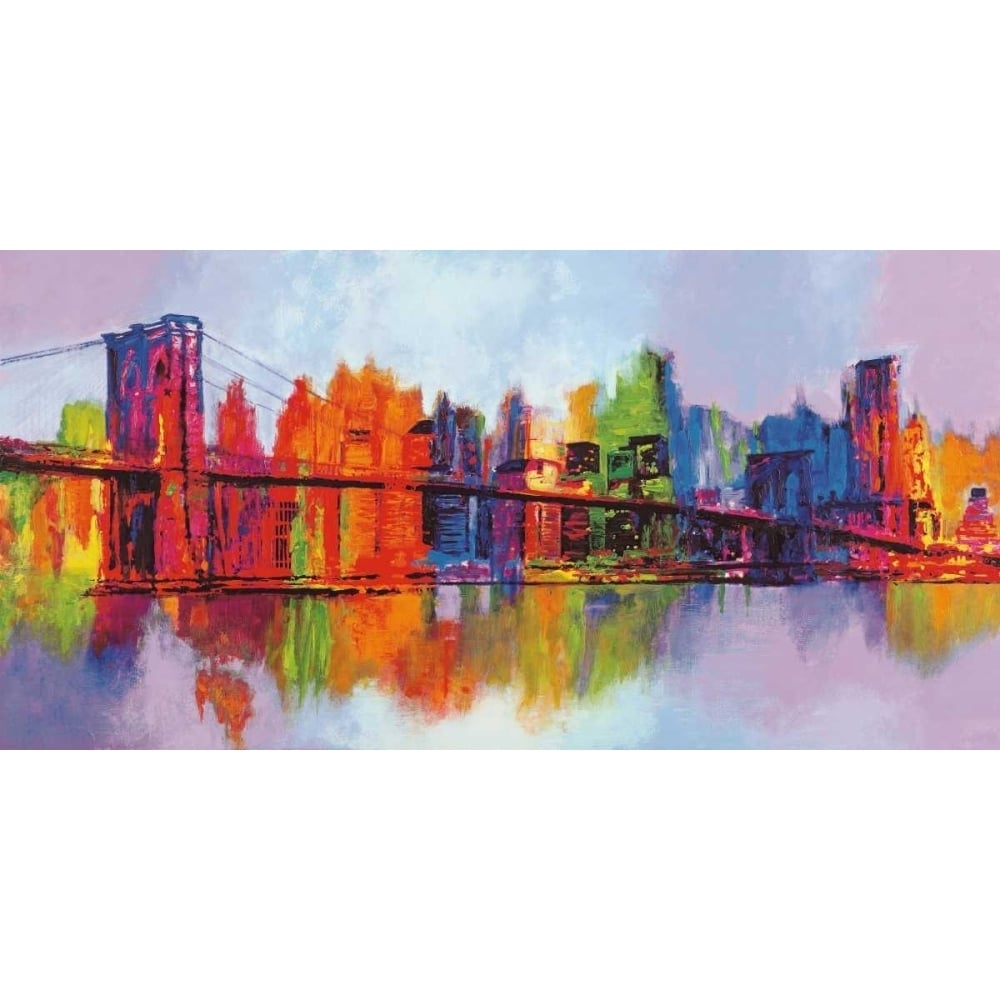 Abstract Manhattan Poster Print by Brian Carter-VARPDXBC6722 Image 1