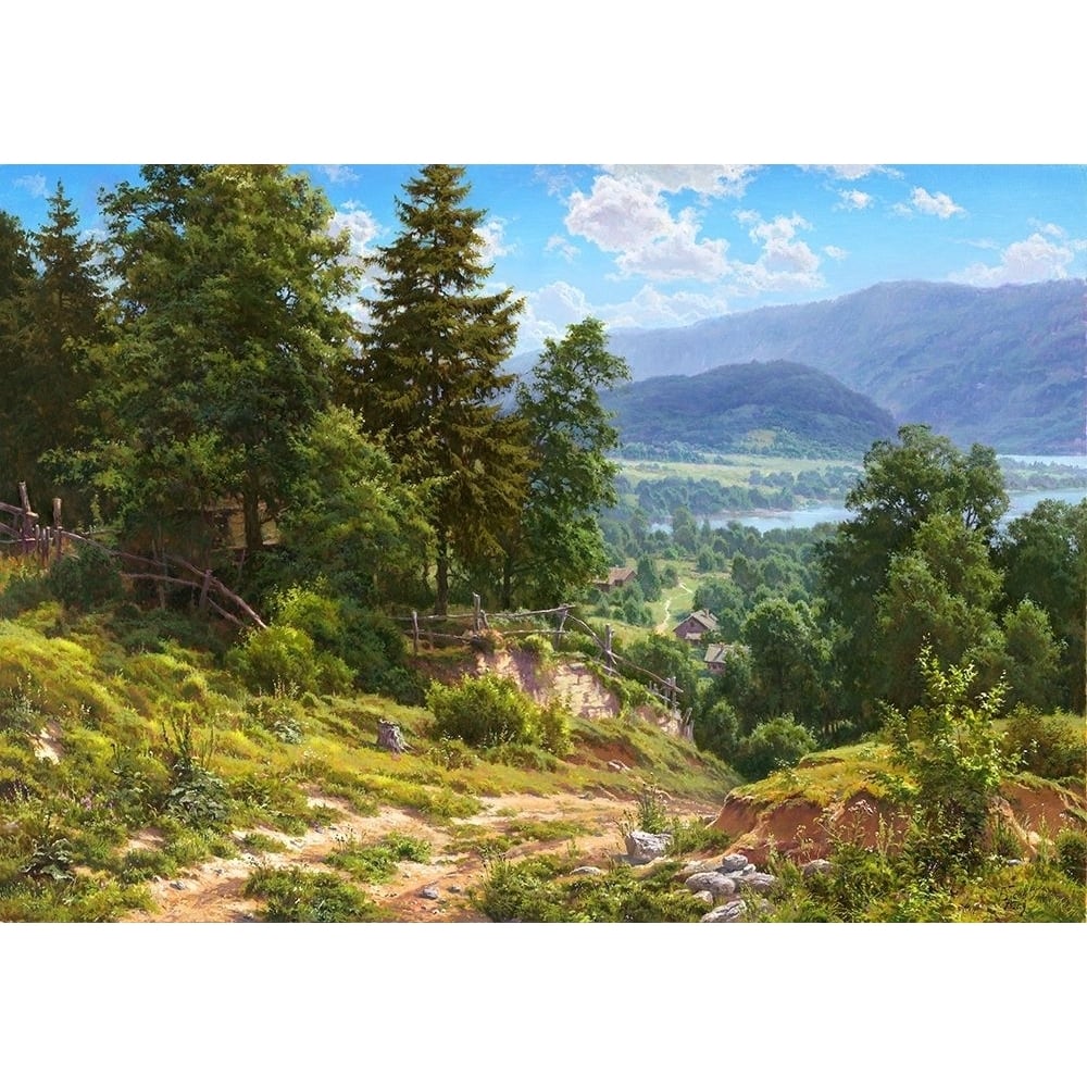 Foothills Poster Print by Sergej Basov-VARPDXBC8 Image 1