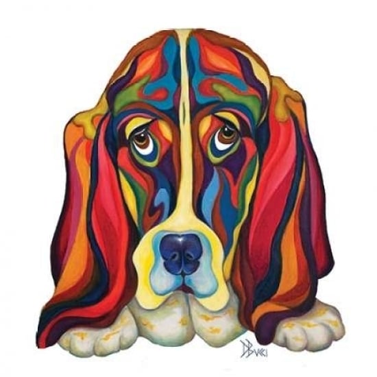 Basset Hound Poster Print by Debra Bucci-VARPDXBCI100 Image 2