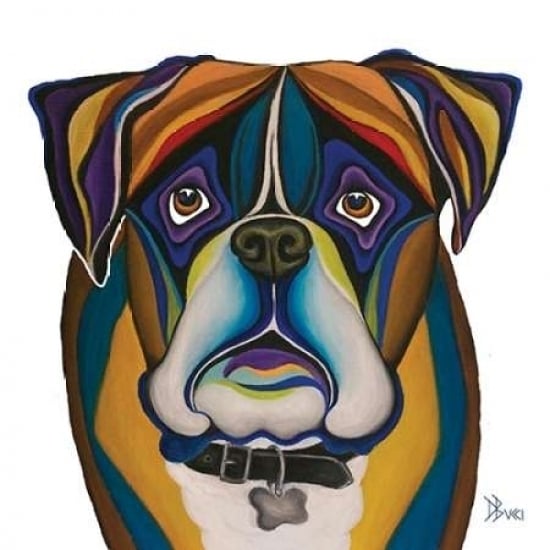 Boxer Poster Print by Debra Bucci-VARPDXBCI102 Image 2