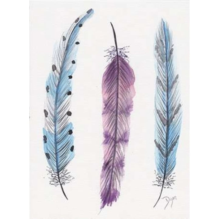 October Feathers I Poster Print by Beverly Dyer-VARPDXBDRC139A Image 1