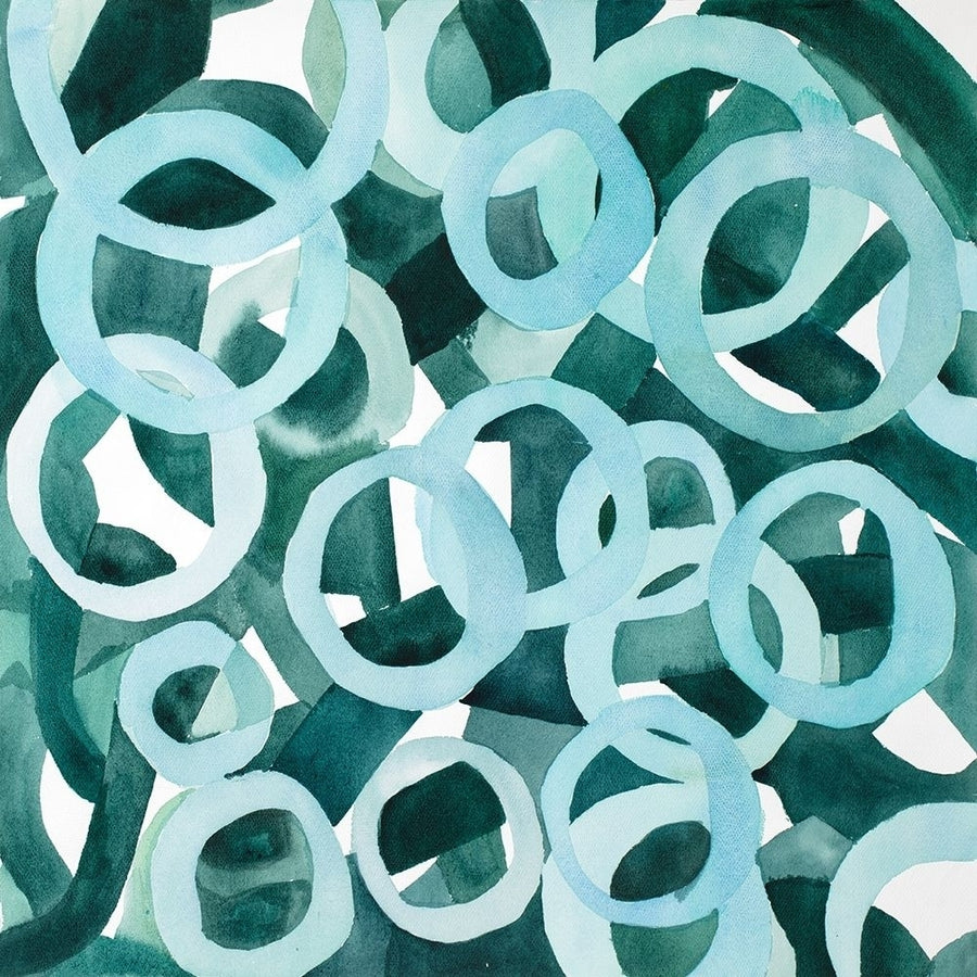 ABSTRACT RINGS Poster Print by Atelier B Art Studio-VARPDXBEGABS47 Image 1