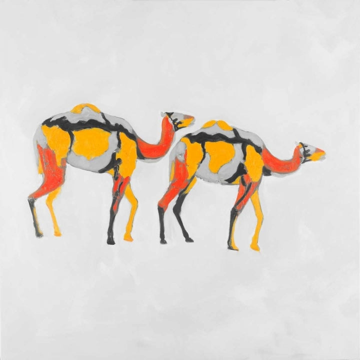 Abstract Dromedaries Poster Print by Atelier B Art Studio-VARPDXBEGANI301 Image 1