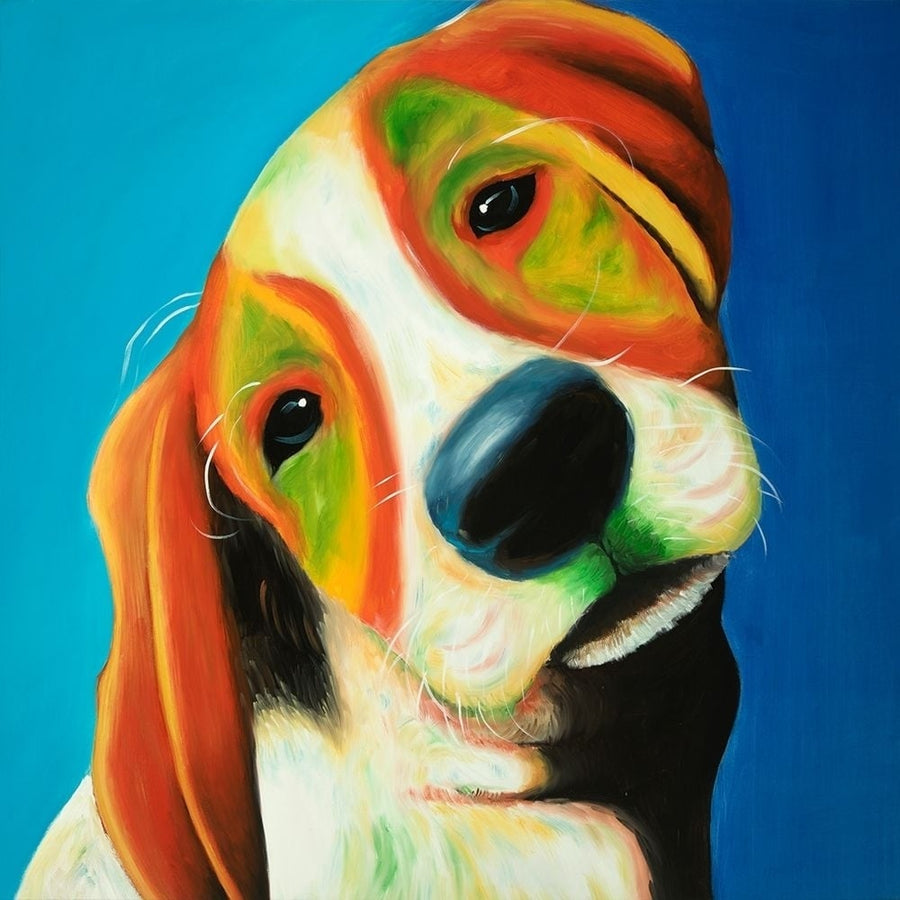 COLORFUL BEAGLE DOG Poster Print by Atelier B Art Studio-VARPDXBEGANI360 Image 1