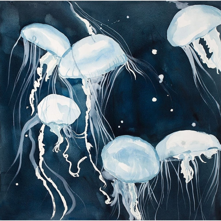 Pelagia Noctiluca Jellyfishes Poster Print by Atelier B Art Studio-VARPDXBEGANI407 Image 2