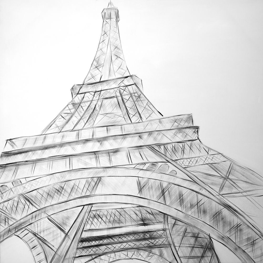 EIFFEL TOWER SKETCH Poster Print by Atelier B Art Studio-VARPDXBEGARC01 Image 1