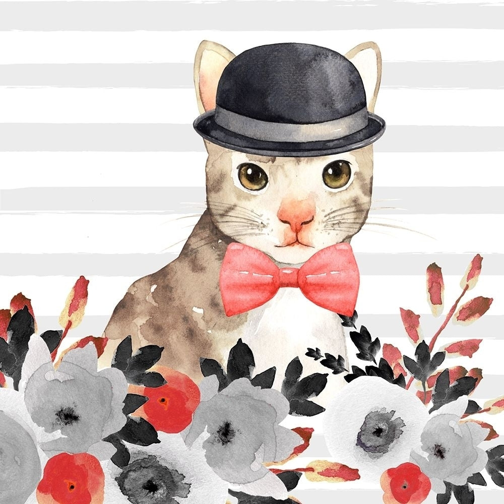 CAT DETECTIVE Poster Print by Atelier B Art Studio-VARPDXBEGCHA81 Image 1