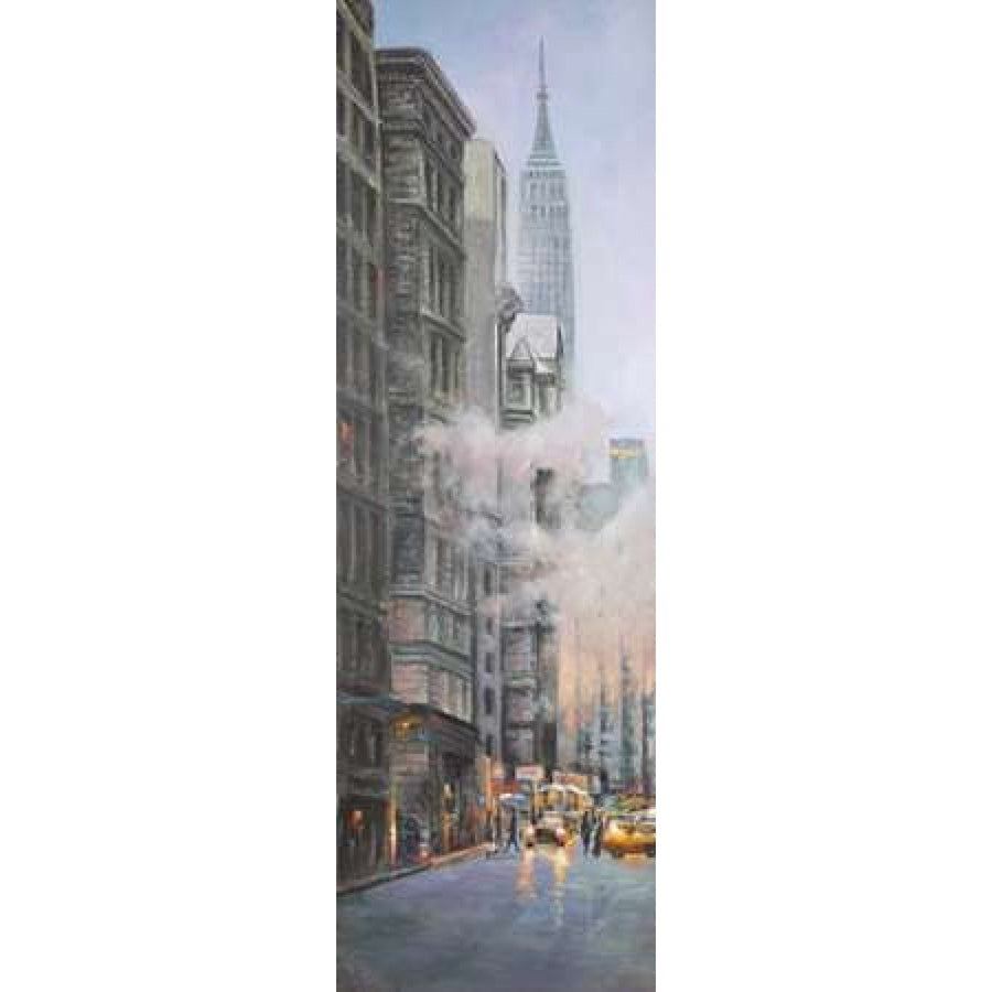 Morning in the Streets of -York City Poster Print by Atelier B Art Studio-VARPDXBEGCIT253 Image 1