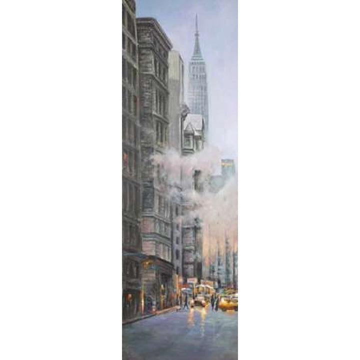 Morning in the Streets of -York City Poster Print by Atelier B Art Studio-VARPDXBEGCIT253 Image 1