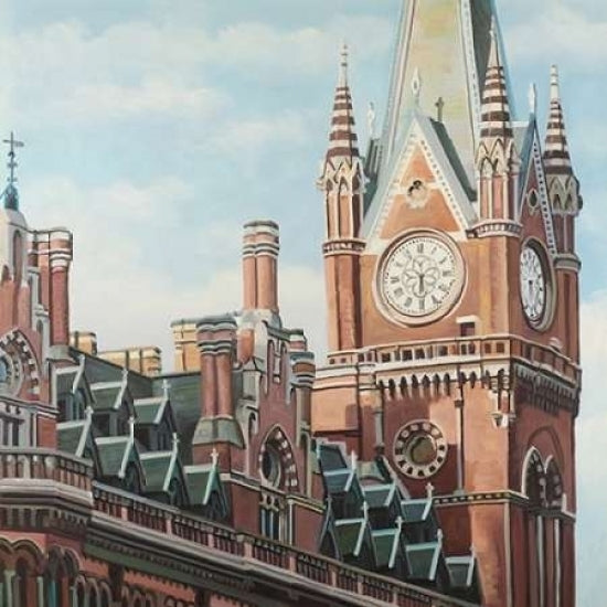 St-Pancras Station in London Poster Print by Atelier B Art Studio-VARPDXBEGCIT260 Image 2