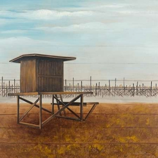 Newport Beach Lifeguard Tower Poster Print by Atelier B Art Studio-VARPDXBEGCOA28 Image 2