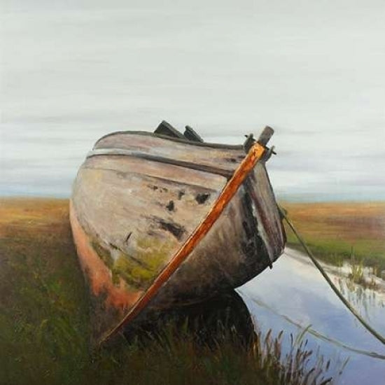 Old Abandoned Boat in a Swamp Poster Print by Atelier B Art Studio-VARPDXBEGCOA39 Image 2