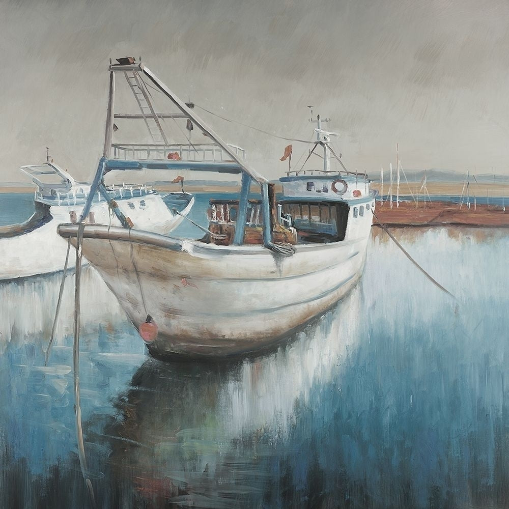 Fishing boat Poster Print by Atelier B Art Studio Atelier B Art Studio-VARPDXBEGCOA411 Image 1