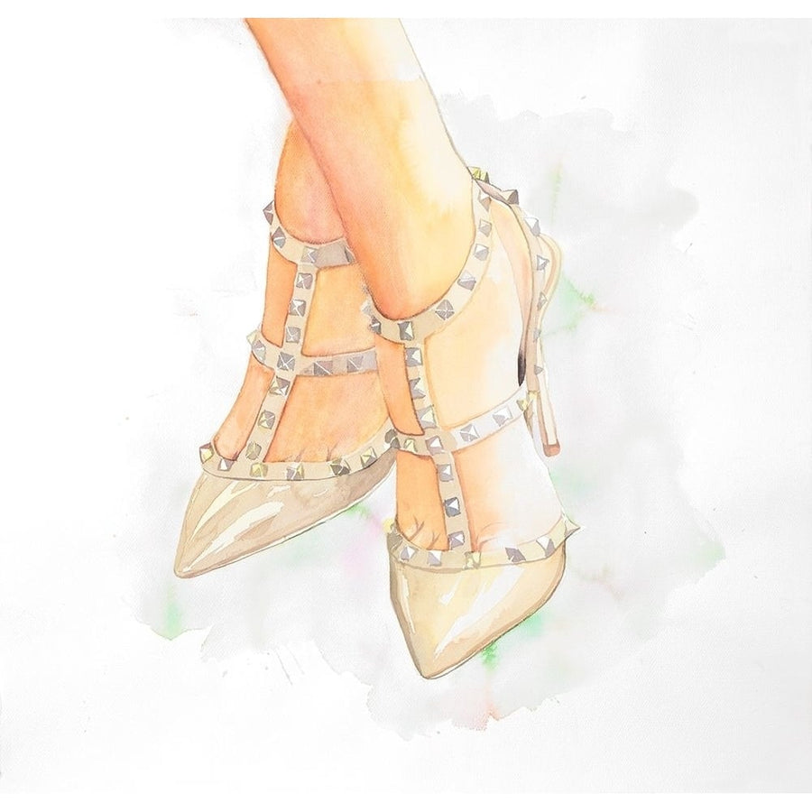 STUDDED HIGH HEELS Poster Print by Atelier B Art Studio-VARPDXBEGFAS30 Image 1