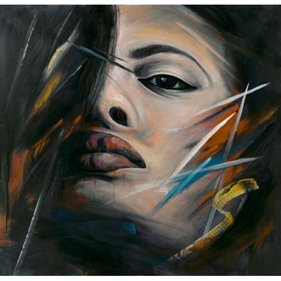 Abstract Woman Portrait Poster Print by Atelier B Art Studio-VARPDXBEGFIG27 Image 2