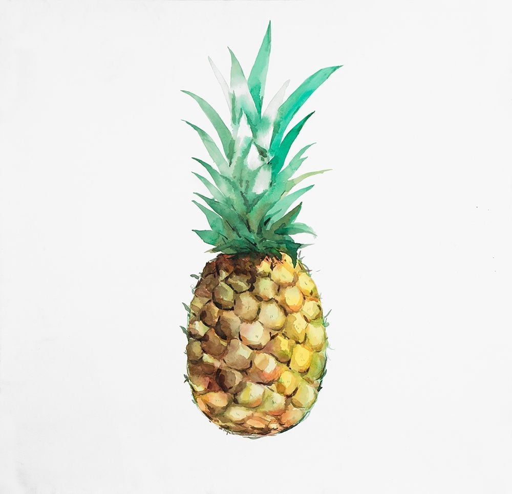 Watercolor Pineapple Poster Print by Atelier B Art Studio-VARPDXBEGGAS77 Image 1