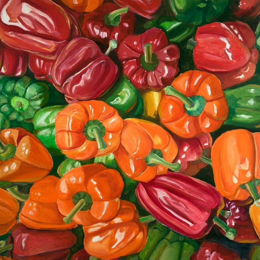 A LOT OF PEPPERS Poster Print by Atelier B Art Studio Atelier B Art Studio-VARPDXBEGGAS82 Image 1